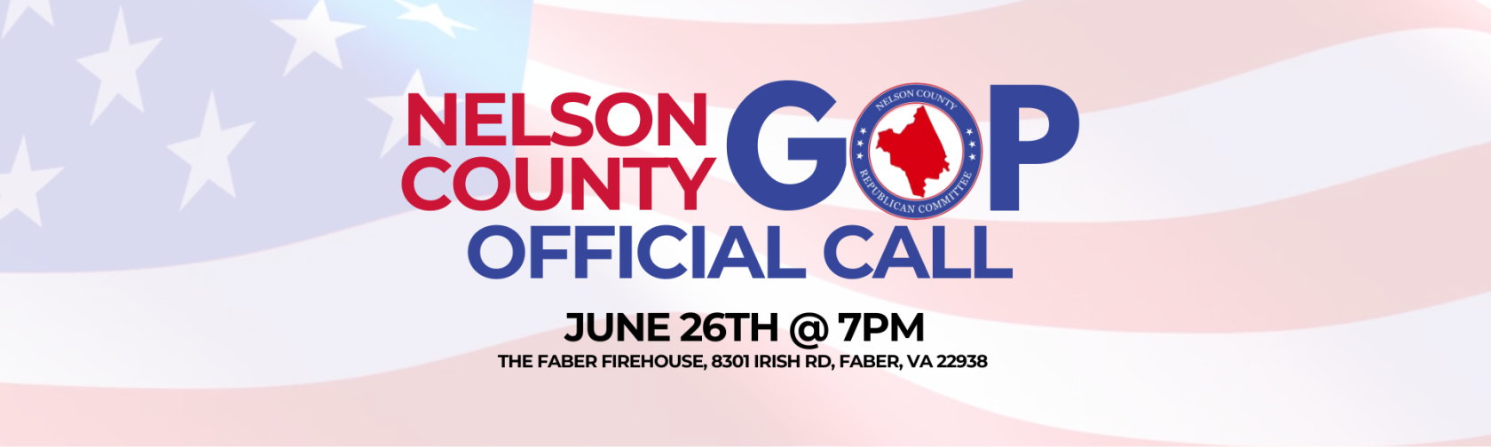 Nelson County GOP Official June Call